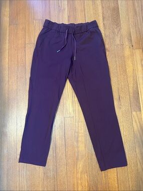 lululemon athletica Women's Plum Drawstring Track Pants